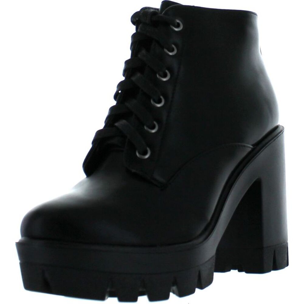 Bamboo JONAS-02 Black CRP Womens boots 9 NEW